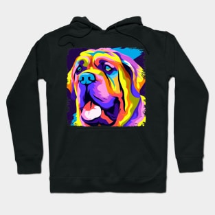 Mastiff Pop Art - Dog Lover Gifts Hoodie